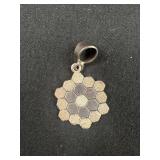 Siesta Sterling Silver Hexagon pendant