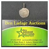 Spanish Style Cob Coin Pendant