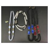 Genuine lucite necklaces