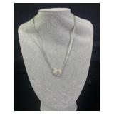 Swarovski rhinestone heart necklace