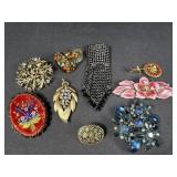 Vintage Fashion Brooches