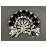 Vintage Eisenberg Peacock Brooch