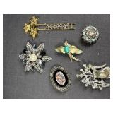 Vintage Fashion Brooches