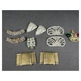 Vintage Shoe and Dress Clips