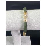 Green jade bracelet