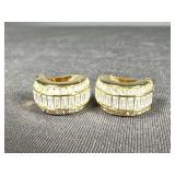 Christian Dior Crystal Earrings