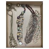 Beaded necklaces