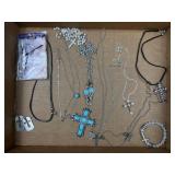 Cross necklaces and more