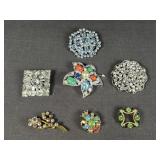 Vintage Fashion Brooches