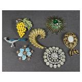 Vintage Fashion Brooches