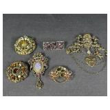 Vintage Fashion Brooches