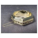 Whiting and Davis Vintage octagonal Bracelet