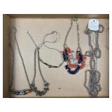 Beaded fashion necklaces