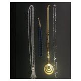 Necklaces inc Monet Pendant & Tassel Chain