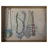 Peacock necklace and more