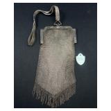 Whiting & Davis Mesh Purse w/ Fringe Bottom