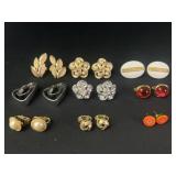 Trifari clip on earrings and more