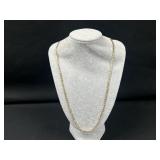 14K Gold Figaro Chain Necklace