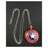 Captain American pocket watch