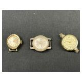 Timex, Geneve, and Webster Watch Faces