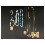 Beaded and pendant necklaces