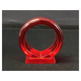 Cherry Bakelite napkin ring