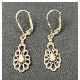 Tear Drop 925 Sterling Silver Earrings