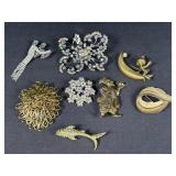 Vintage Fashion Brooches