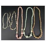 Beaded necklaces