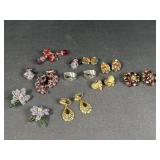 10 pairs of earrings