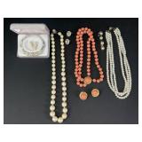 Ciner, Roman beaded necklaces and more