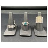 3 Fashion Rings