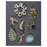 Vintage Fashion Brooches