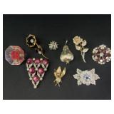 Vintage brooches