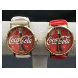 2 Coca-Cola Wristwatches