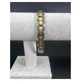 Titanium Two Tone Link Bracelet