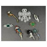 Vintage Fashion Brooches
