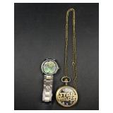 Star Wars Pocket Watch & Yoda Wristwatch