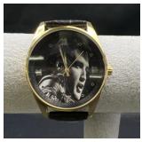 Elvis Presley Wristwatch w/ Black Band