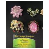 Vintage Fashion Brooches