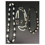 Genuine lucite necklaces