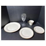 Lenox Gold Band Dish Set