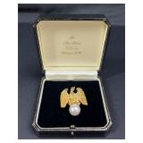 Anne Hand Eagle Brooch