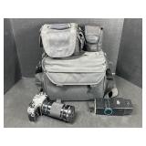 Nikon FG Camera with 67mm Lens & Bag Set