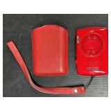 Nikon COOLPIX Red Digital Camera with Case & Strap