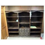 Press Wood 3 Piece Entertainment Center