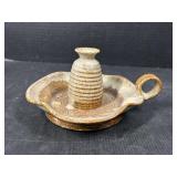 Handmade Pottery Candle Stick Holder