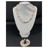 Ralph Lauren Mesh Necklace & Bracelet Set