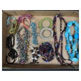 Beaded necklaces and bracelets