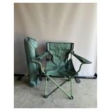 2 Fold Up Camping Chairs
